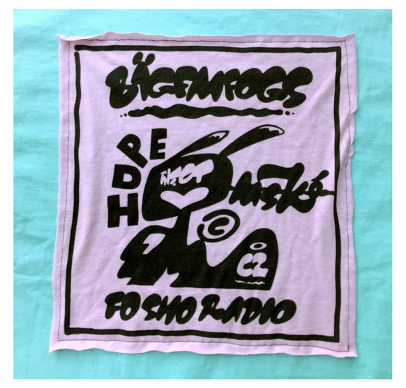 Close up of a cat patch.