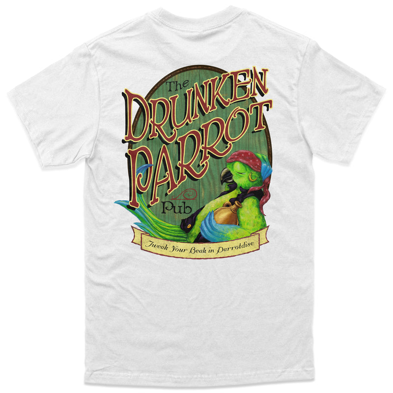 THE DRUNKEN PARROT PUB T-SHIRT